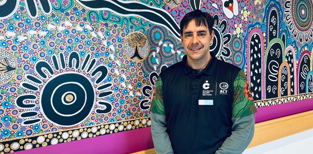 Andrew says connection is key for Aboriginal and Torres Strait Islander children to feel a sense of pride and belonging.