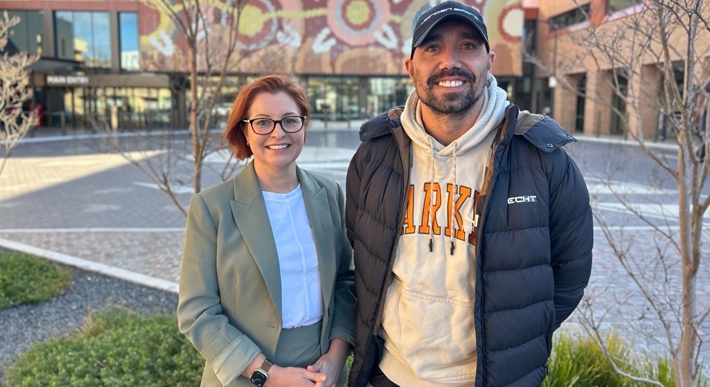 Reeion is the first Aboriginal Health Practitioner in the Renal team at Canberra Health Services.