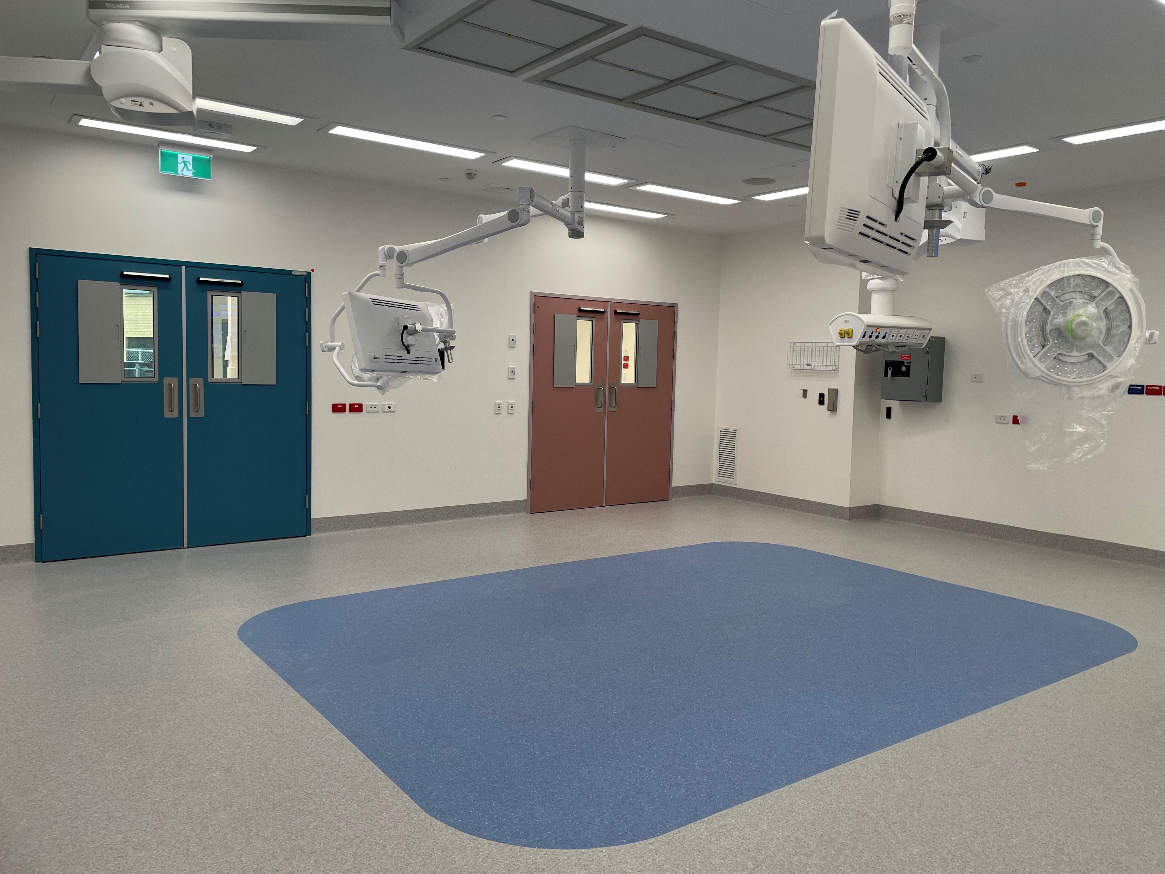 One of the new operating theatres 