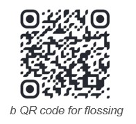 QR code for flossing